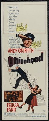 Onionhead movie poster (1958) metal framed poster