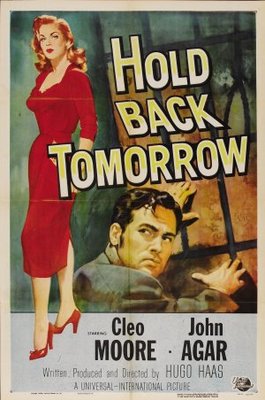 Hold Back Tomorrow movie poster (1955) poster