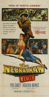 The Nebraskan movie poster (1953) wood print