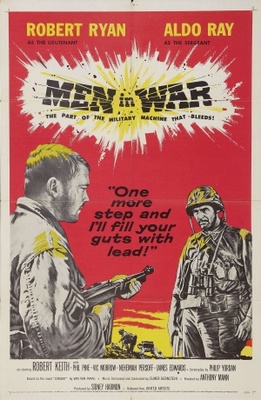Men in War movie poster (1957) poster with hanger