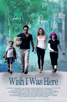Wish I Was Here movie poster (2014) poster with hanger