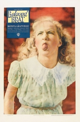 The Beloved Brat movie poster (1938) tote bag