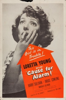 Cause for Alarm! movie poster (1951) poster with hanger