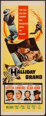 The Halliday Brand movie poster (1957) metal framed poster