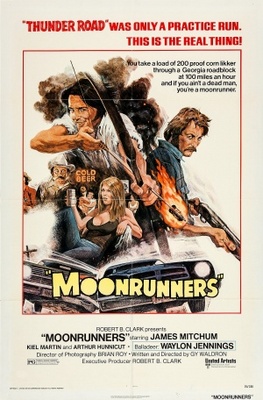 Moonrunners movie poster (1975) wooden framed poster