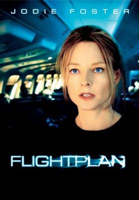 Flightplan movie poster (2005) wooden framed poster