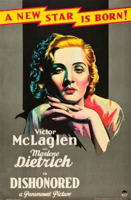 Dishonored movie poster (1931) mug
