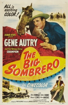 The Big Sombrero movie poster (1949) canvas poster