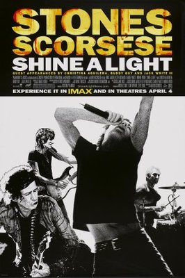 Shine a Light movie poster (2008) poster with hanger