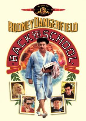 Back to School movie poster (1986) wooden framed poster