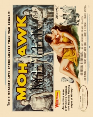 Mohawk movie poster (1956) t-shirt