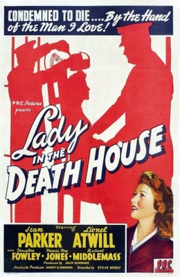 Lady in the Death House movie poster (1944) wooden framed poster