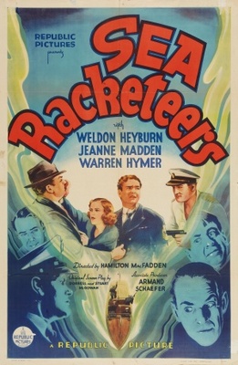 Sea Racketeers movie poster (1937) poster with hanger