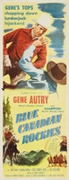 Blue Canadian Rockies movie poster (1952) Longsleeve T-shirt #724550