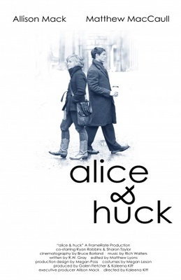 Alice & Huck movie poster (2008) wooden framed poster