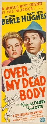 Over My Dead Body movie poster (1942) pillow