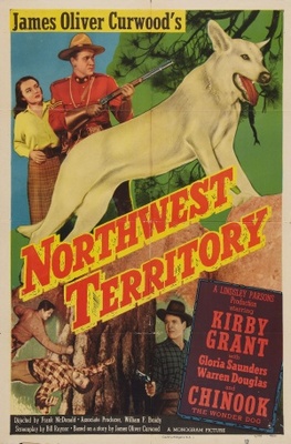 Northwest Territory movie poster (1951) metal framed poster