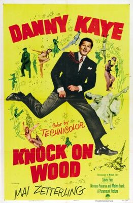 Knock on Wood movie poster (1954) wooden framed poster