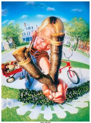 Dennis the Menace movie poster (1993) poster with hanger