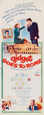 Gidget Goes to Rome movie poster (1963) poster with hanger