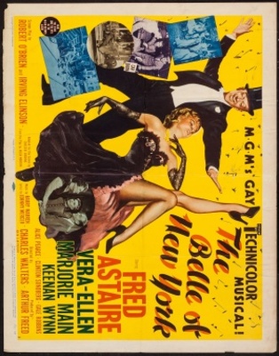 The Belle of New York movie poster (1952) metal framed poster