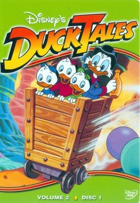 DuckTales movie poster (1987) wood print