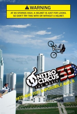 Nitro Circus: The Movie movie poster (2012) wood print