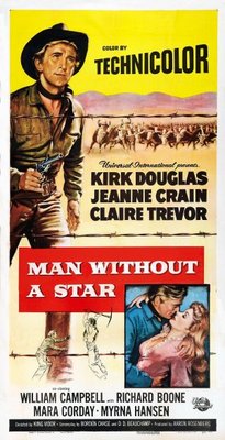 Man Without a Star movie poster (1955) Mouse Pad MOV_14b48152
