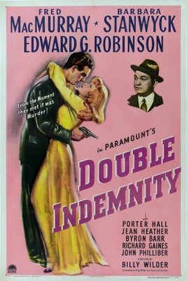 Double Indemnity movie poster (1944) Stickers MOV_14b7490c
