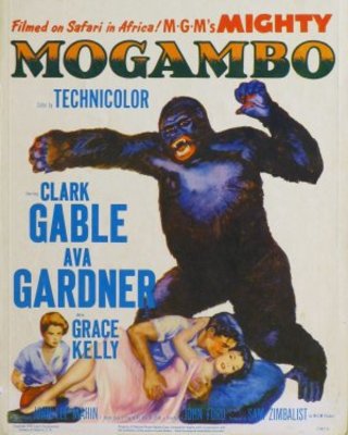 Mogambo movie poster (1953) pillow