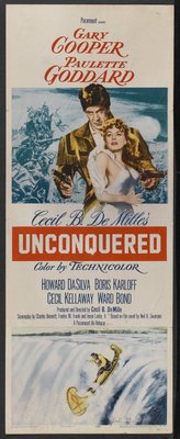 Unconquered movie poster (1947) mouse pad