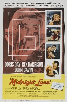 Midnight Lace movie poster (1960) pillow
