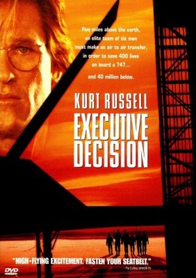 Executive Decision movie poster (1996) metal framed poster