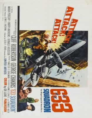633 Squadron movie poster (1964) sweatshirt