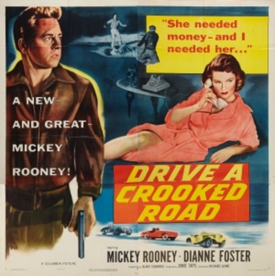 Drive a Crooked Road movie poster (1954) poster