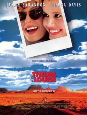 Thelma And Louise movie poster (1991) metal framed poster