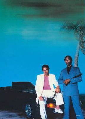 Miami Vice movie poster (1984) wooden framed poster