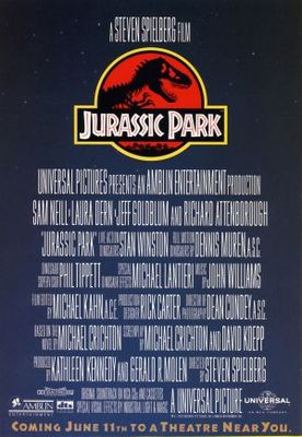 Jurassic Park movie poster (1993) puzzle MOV_1517eddd