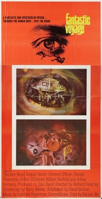 Fantastic Voyage movie poster (1966) wood print