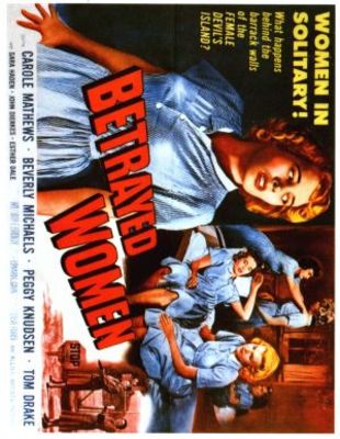 Betrayed Women movie poster (1955) Tank Top