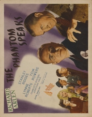 The Phantom Speaks movie poster (1945) poster with hanger