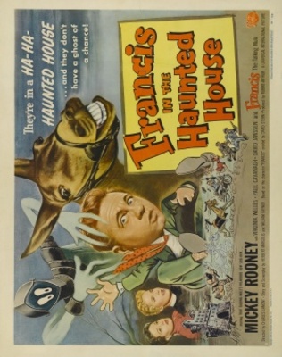 Francis in the Haunted House movie poster (1956) poster