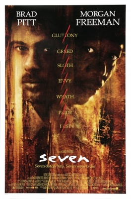 Se7en movie poster (1995) pillow