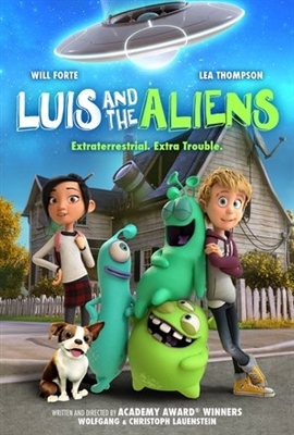 Luis and His Friends from Outer Space movie posters (2018) poster with hanger
