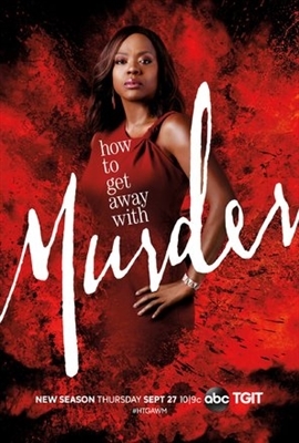 How to Get Away with Murder movie posters (2014) wood print