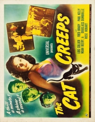 The Cat Creeps movie poster (1946) tote bag