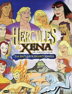 Hercules and Xena - The Animated Movie: The Battle for Mount Olympus movie posters (1998) t-shirt