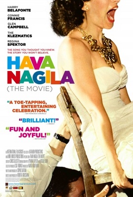 Hava Nagila: The Movie movie poster (2012) wood print