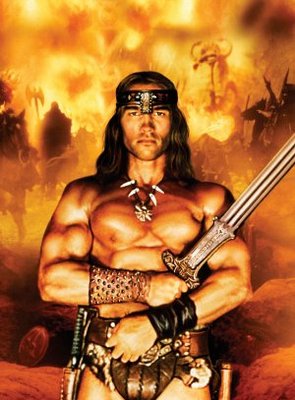 Conan The Barbarian movie poster (1982) mug