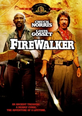 Firewalker movie poster (1986) canvas poster